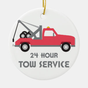 Ornement En Céramique Service Tow
