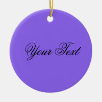 SEULEMENT COULEUR / LILA + votre texte