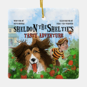 Ornement En Céramique Sheldon the Sheltie