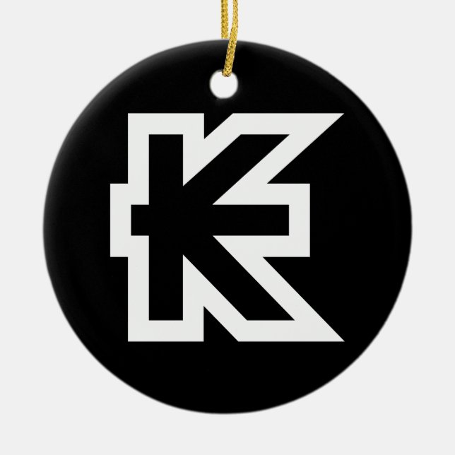 Ornement En Céramique SIGNE D'ARGENT Laos Kip Lao / Laotien (Devant)