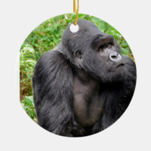 Ornement En Céramique Singe heureux