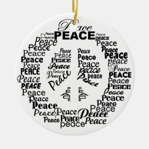 Ornement En Céramique Soirée de paix