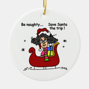 Ornement En Céramique Sois méchant