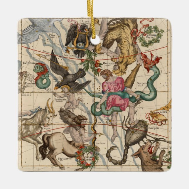 Ornement En Céramique Solstice d'hiver (Devant)