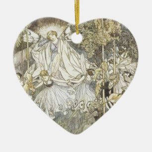 Ornement En Céramique Songe d'une nuit d'été féerique 1907