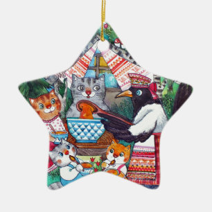 Ornement En Céramique soupe à citrouille