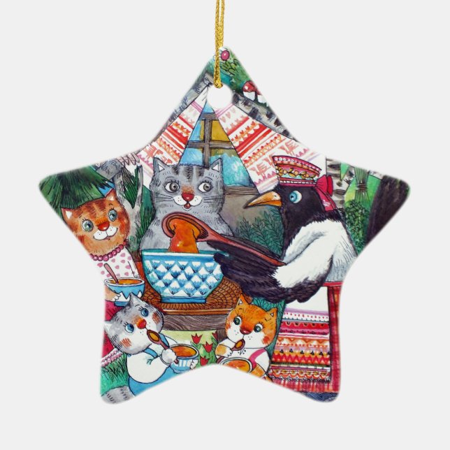 Ornement En Céramique soupe à citrouille (Devant)