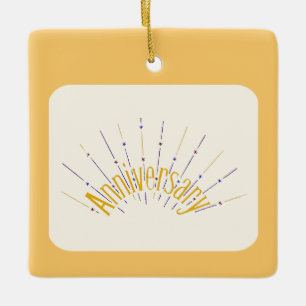 Ornement En Céramique Souvenir -