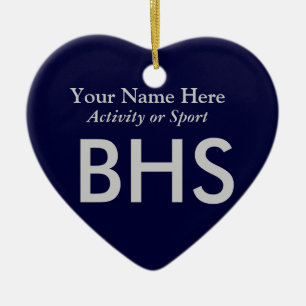 Ornement En Céramique Souvenir de lettre de fac d'université ou de lyc