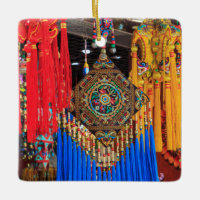 Souvenirs colorés dans une boutique, Chine