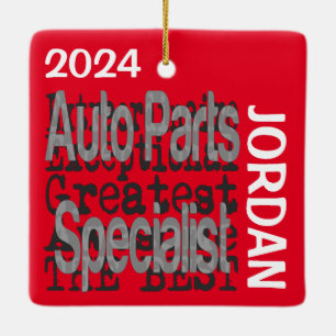 Ornement En Céramique Spécialiste des pièces d'automobile Extraordinaire