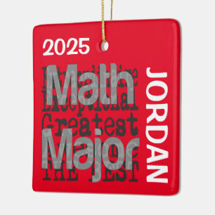 Ornement En Céramique Spécialité Mathématique Extraordinaire PERSONNALIS