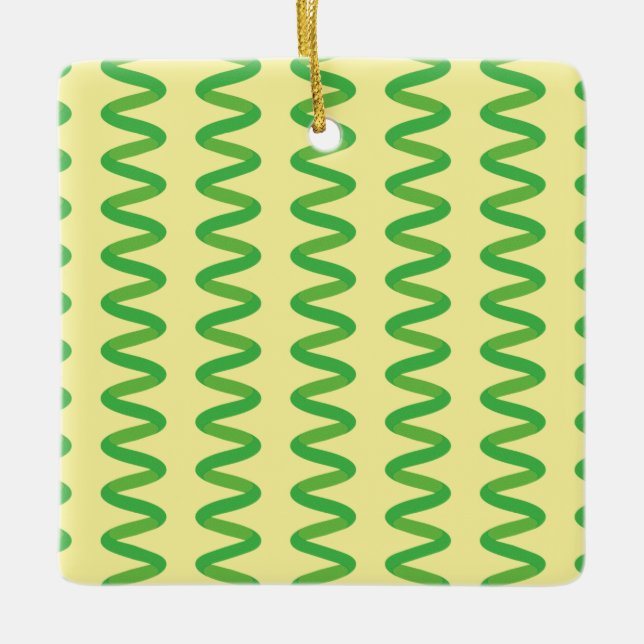 Ornement En Céramique Spiruline stupéfiante (Devant)