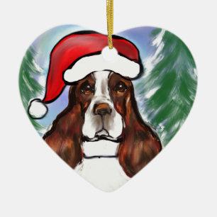 ORNEMENT EN CÉRAMIQUE SPRINGER SPANIEL ANGLAIS