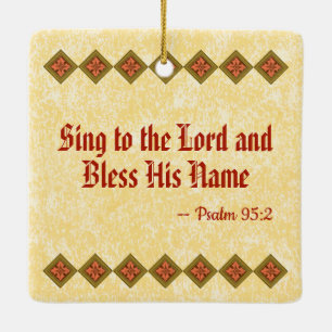 Ornement En Céramique St. Cecilia de Rome (détail; BNG 02) Cer