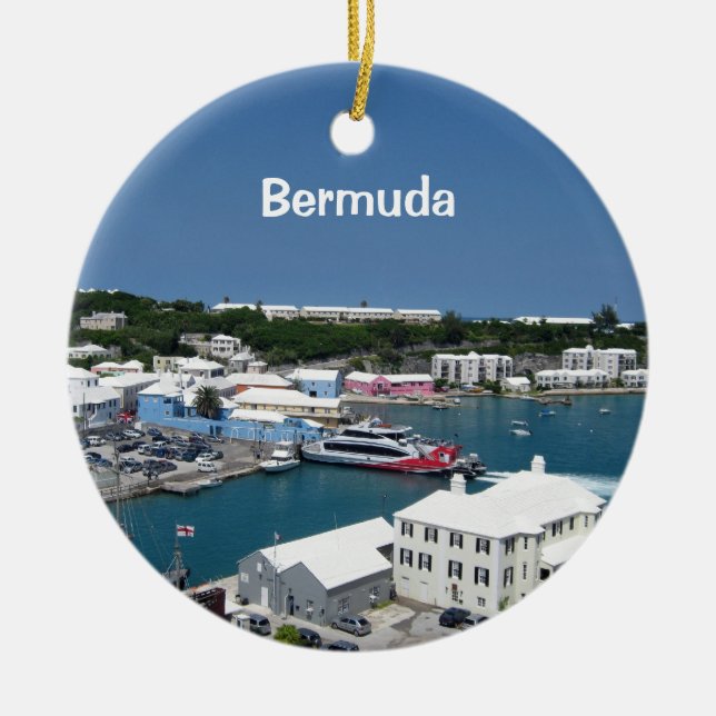 Ornement En Céramique St. Georges, Bermudes (Devant)