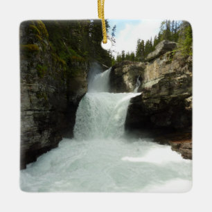 Ornement En Céramique St. Mary Falls I au parc national des Glaciers