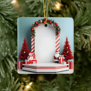 Ornement En Céramique Stage de fête