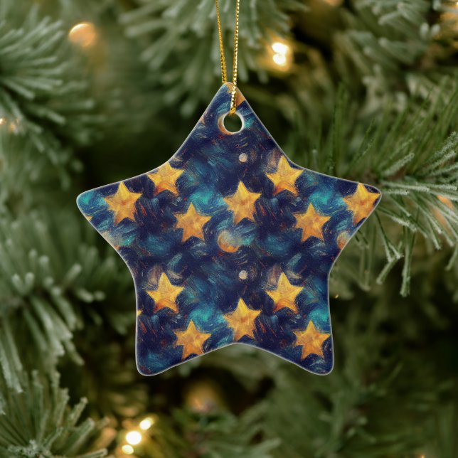 Ornement En Céramique Starry Sky (Arbre)