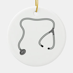 Ornement En Céramique Stéthoscope