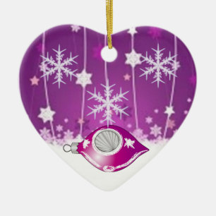 ORNEMENT EN CÉRAMIQUE SUZANNE ELIZABETH CHRISTMAS COLLECTION