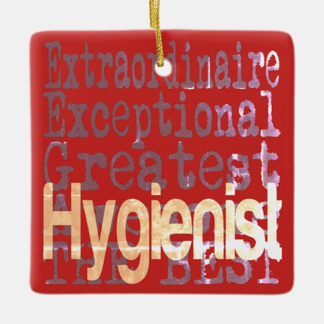 Ornement En Céramique Système d'hygiène (Devant)