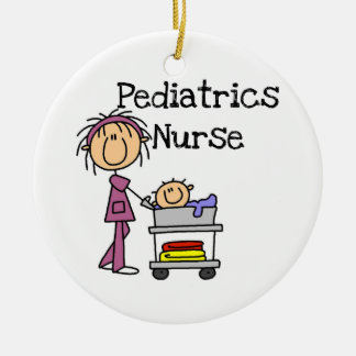 Ornement En Céramique T-shirts et cadeaux d'infirmière de pédiatrie