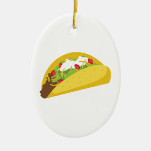 Ornement En Céramique Tacos