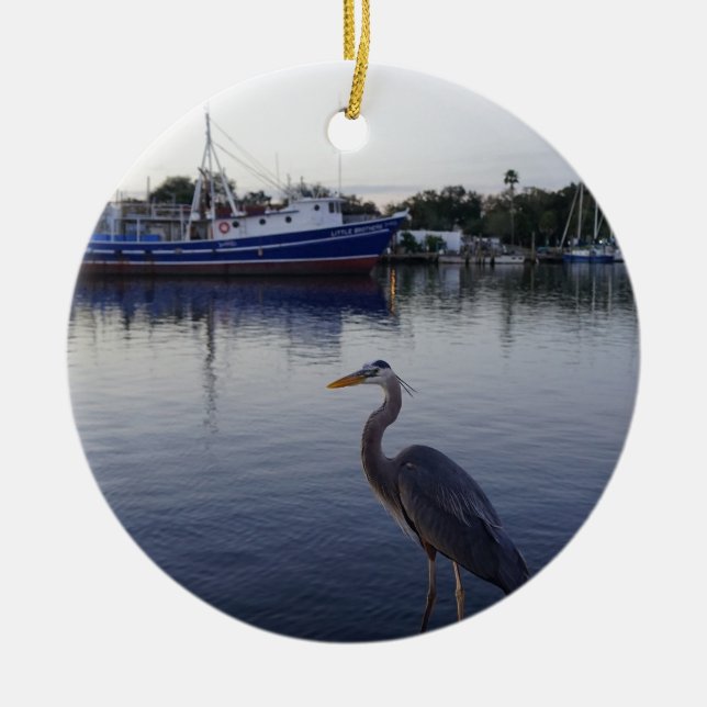 Ornement En Céramique Tarpon Springs (Devant)