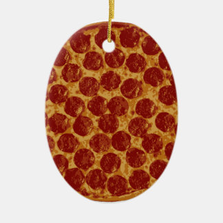 Ornement En Céramique Tarte de pizza délicieux