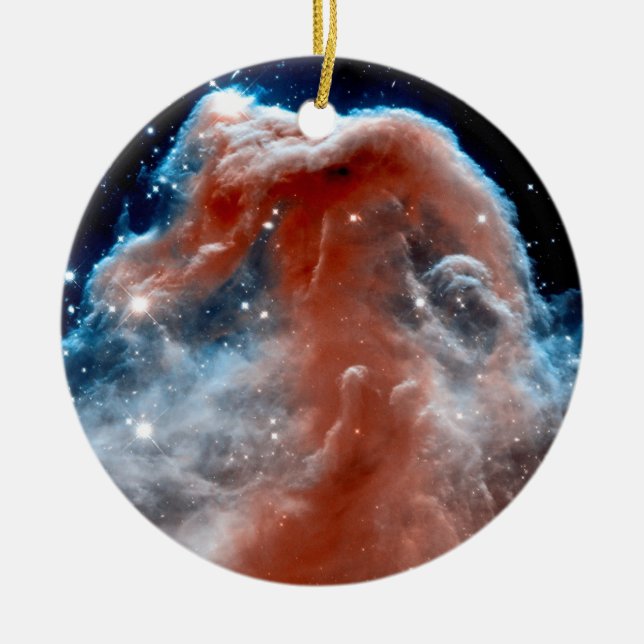 Ornement En Céramique Tête de cheval Nebula Infrarouge - Hubble Space Ph (Devant)