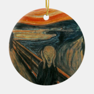 Ornement En Céramique The Scream - Edvard Munch