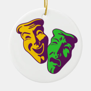 Ornement En Céramique Théâtre comique