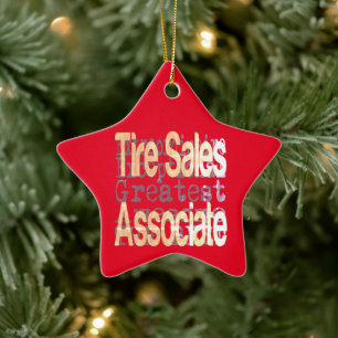 Ornement En Céramique Tire Sales Associé Extraordinaire