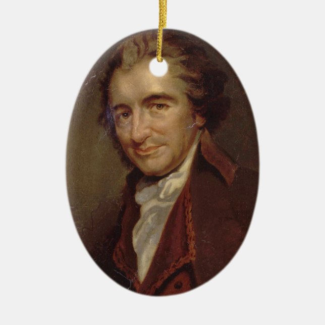 Ornement En Céramique Tom Paine (Devant)