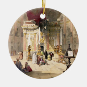 Ornement En Céramique Tombeau de la tombe sainte, le 10 avril 1839, pla