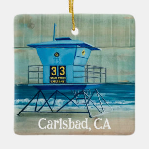 Ornement En Céramique Tour 33 Carlsbad, CA