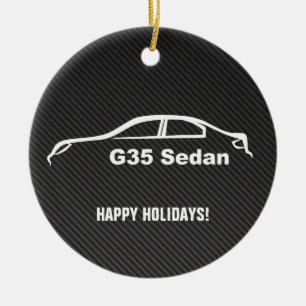 Ornement En Céramique Traçage blanc de la berline G35 avec la fibre de