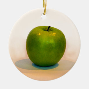 Ornement En Céramique Trio vert d'Apple