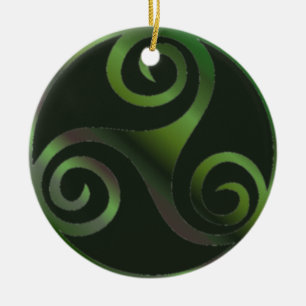 Ornement En Céramique triskell