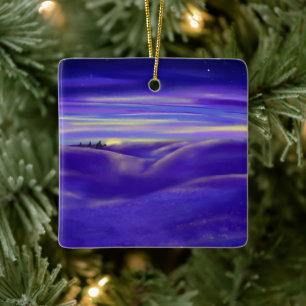 Ornement En Céramique Trois rois personnalisés