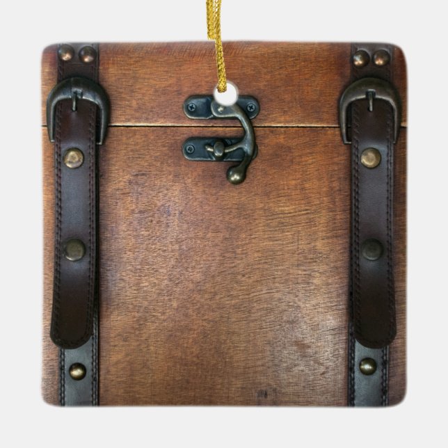 Ornement En Céramique Tronc à vapeur (Devant)