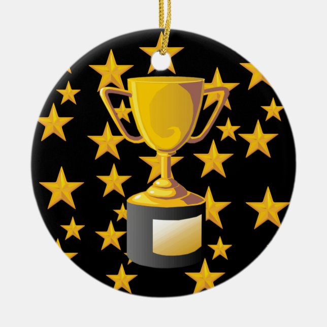 ORNEMENT EN CÉRAMIQUE TROPHIES (Devant)