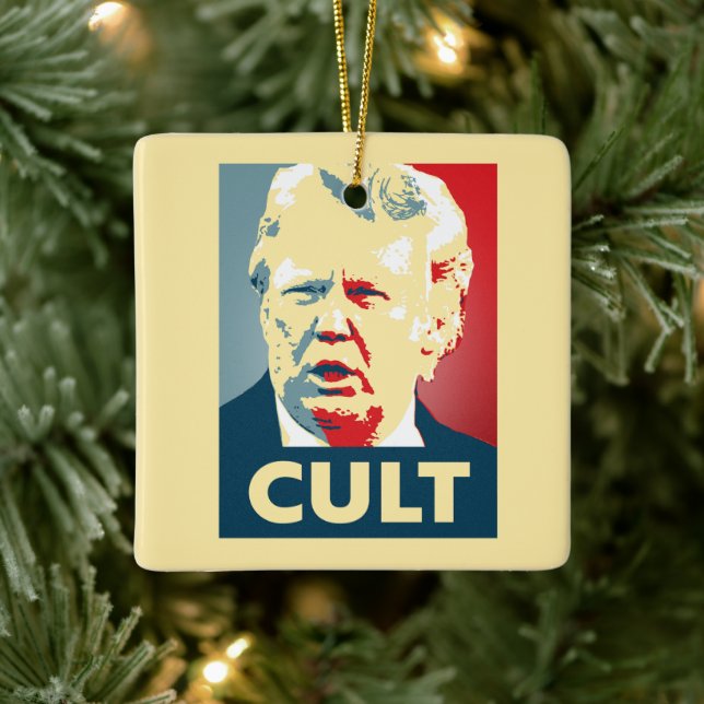 Ornement En Céramique Trump Cult (Arbre)