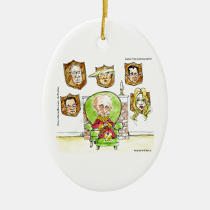 Ornement En Céramique Trump Est Poutine Sur La Ritz Cadeaux