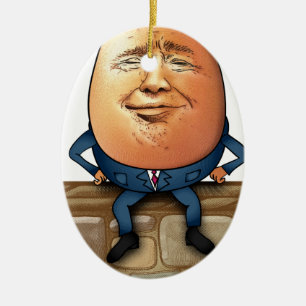 Ornement En Céramique Trumpty Dumpty