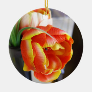 Ornement En Céramique Tulipe de soie