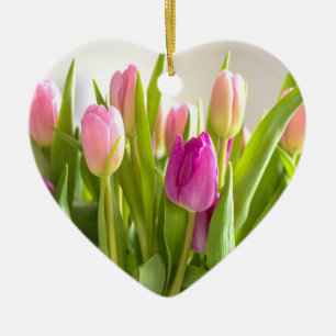 Ornement En Céramique tulipes