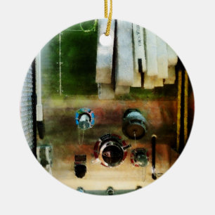 Ornement En Céramique Tuyaux et buses d'arrosage blancs