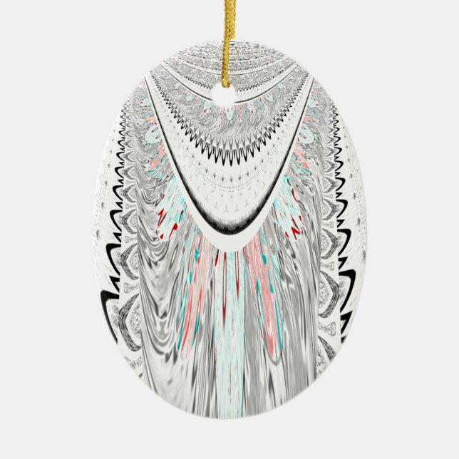 Ornement En Céramique Un art magnifique. (Devant)